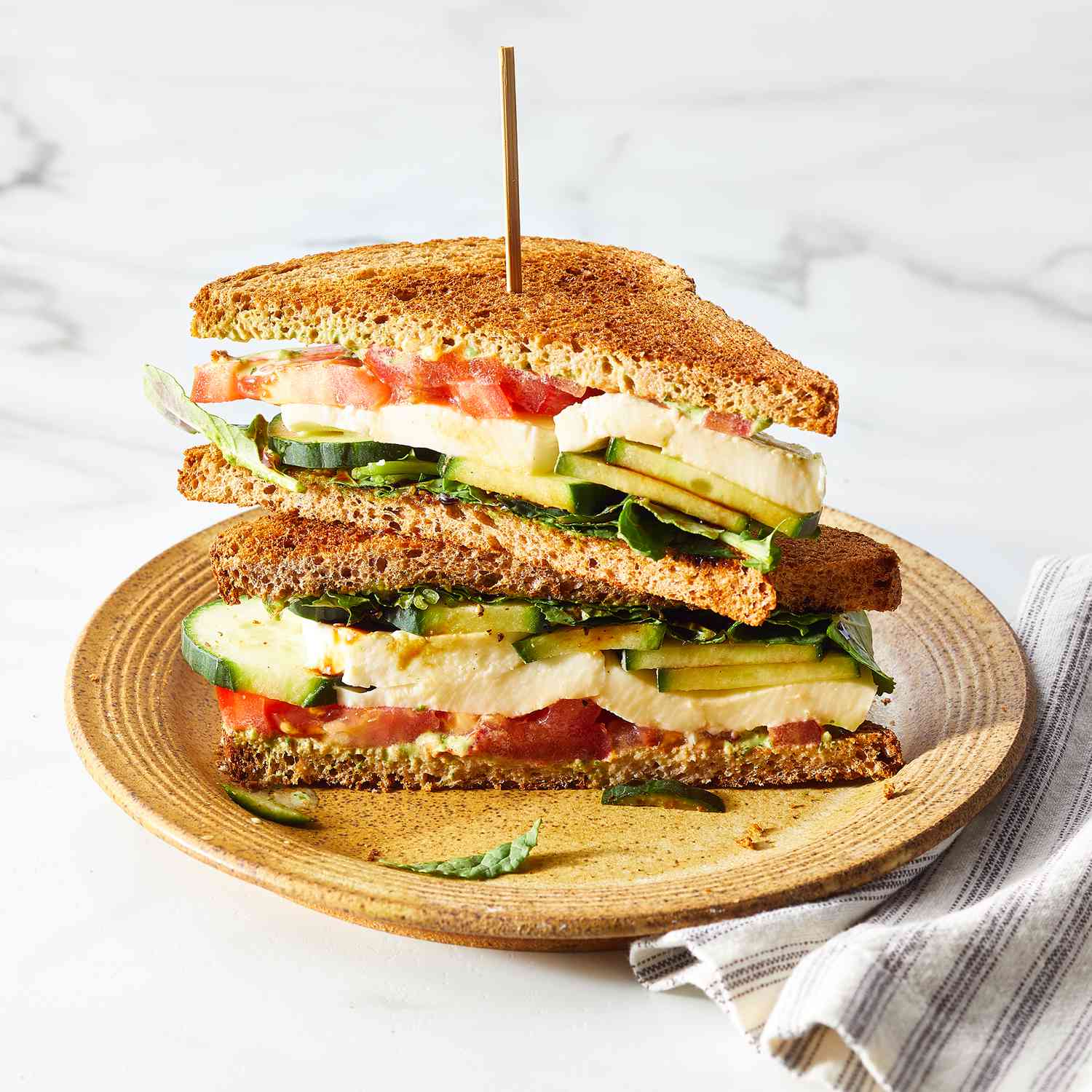 cucumber caprese sandwich 6343482dece14c3d876bc7bac317ecd8